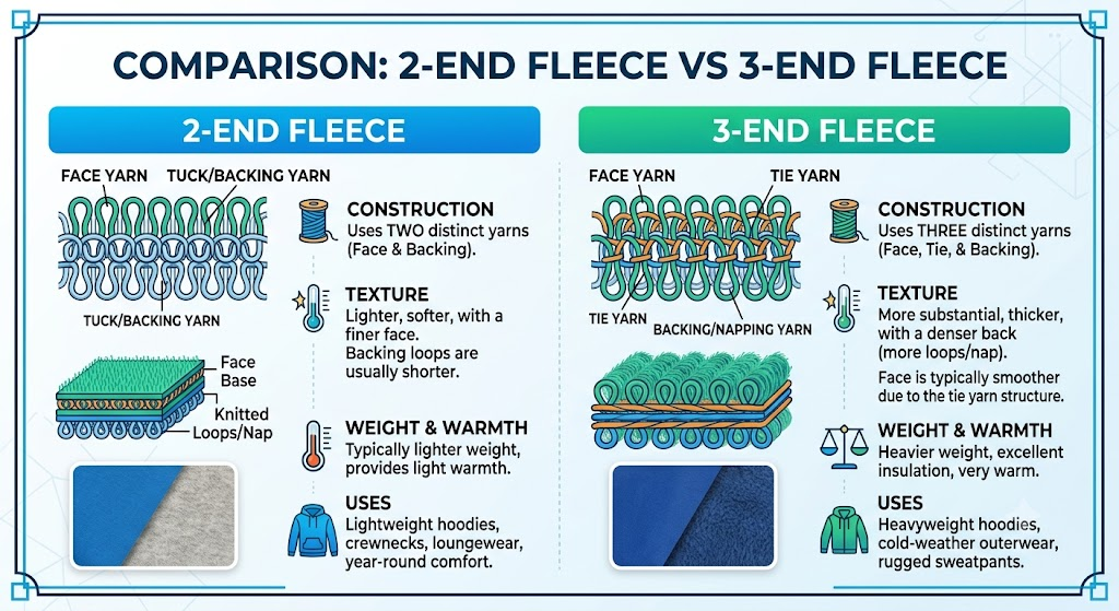 fleece structure